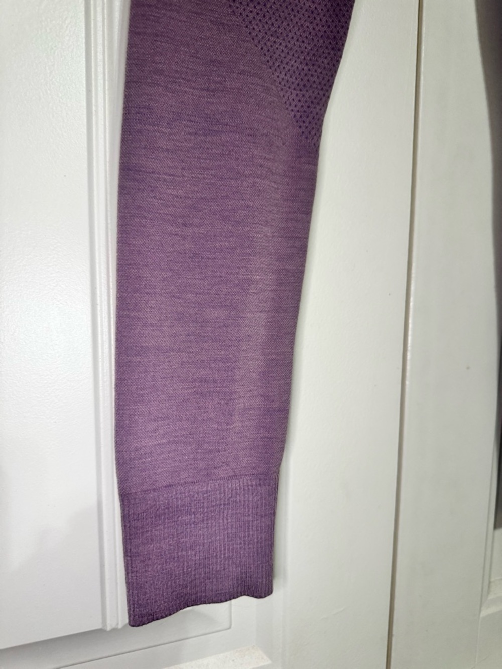 Lululemon Keep the Heat Thermal High-Rise Tight 28" in Purple Ash Size 4 - Picture 4 of 13